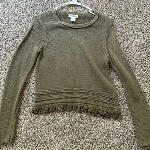 Crop sweater